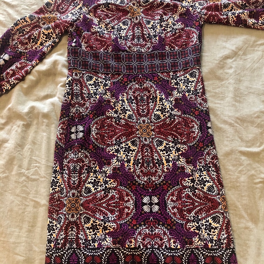 Chico’s Women’s Size 1 Multicolored Lined Dress